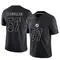Max Llewellyn Youth Limited Black Miami Dolphins Reflective Jersey