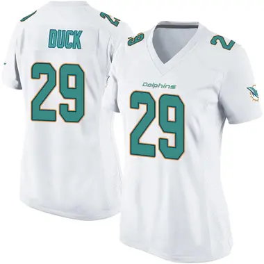 Storm Duck Women's Game White Miami Dolphins Jersey