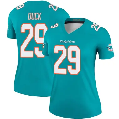 Storm Duck Women's Legend Aqua Miami Dolphins Jersey
