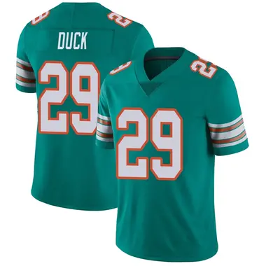 Storm Duck Youth Limited Aqua Miami Dolphins Alternate Vapor Untouchable Jersey