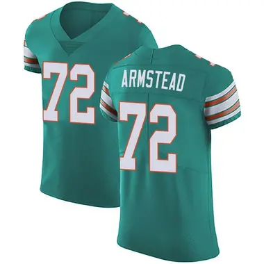 Terron Armstead Men's Elite Green Miami Dolphins Aqua Alternate Vapor Untouchable Jersey