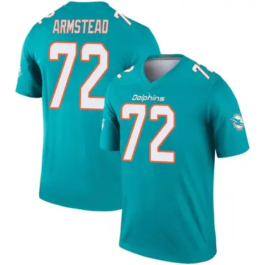 Terron Armstead Men's Legend Aqua Miami Dolphins Jersey