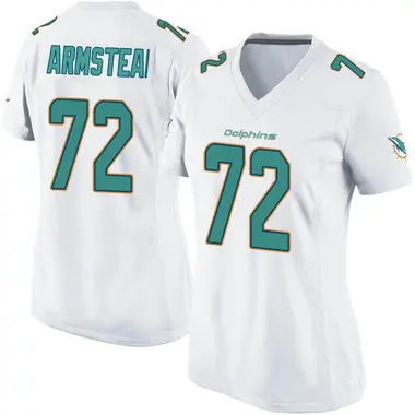 Terron Armstead Women's Game White Miami Dolphins Jersey