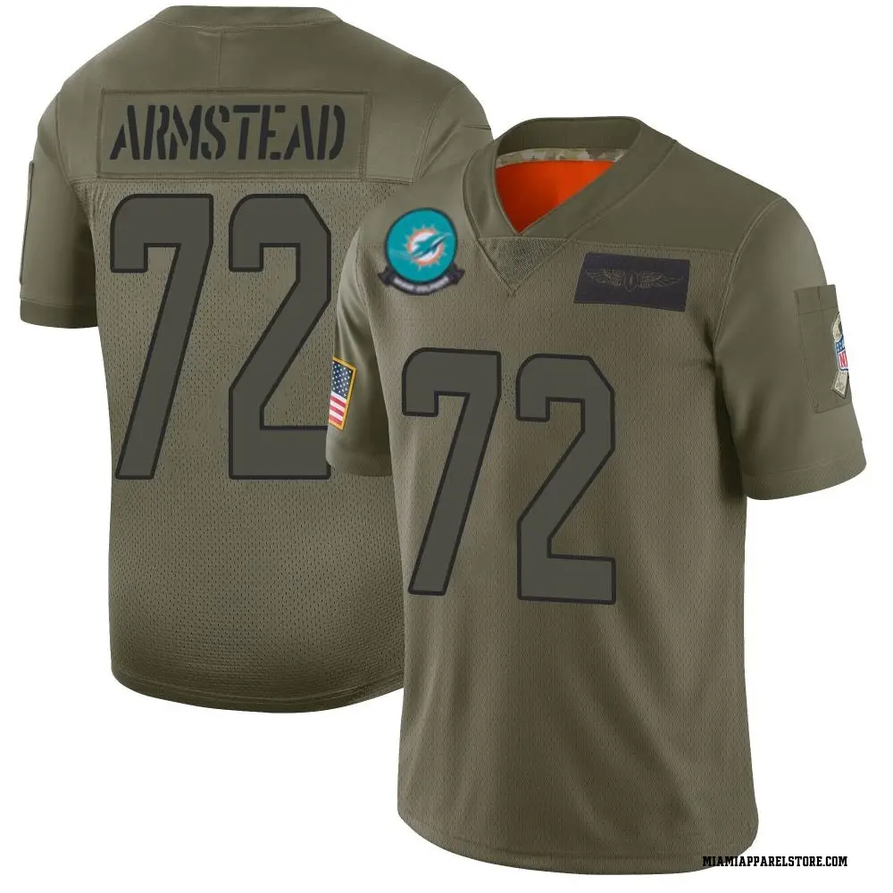 Terron Armstead Youth Limited Camo Miami Dolphins 2019 Salute to Service Jersey