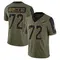 Terron Armstead Youth Limited Olive Miami Dolphins 2021 Salute To Service Jersey