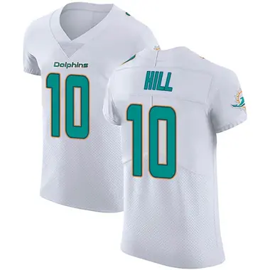 Tyreek Hill Men's Elite White Miami Dolphins Vapor Untouchable Jersey