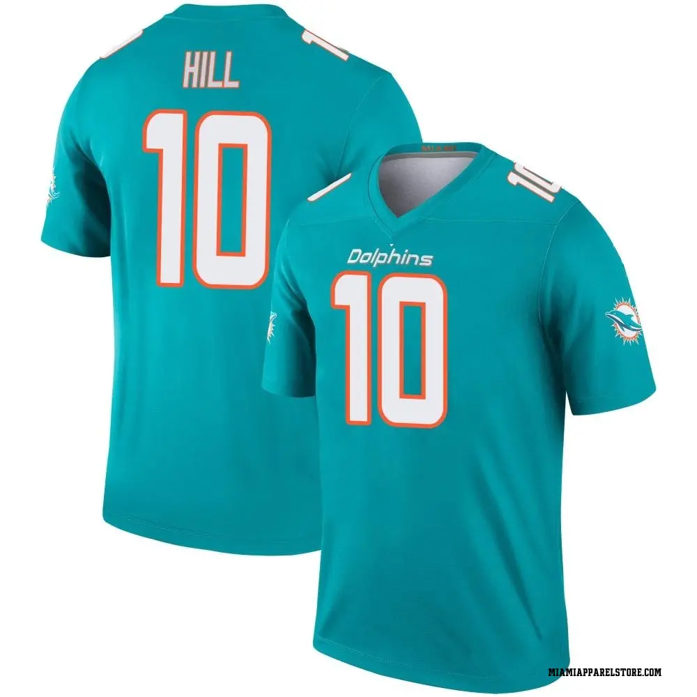 Tyreek Hill Youth Legend Aqua Miami Dolphins Jersey