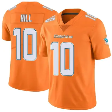 Tyreek Hill Youth Limited Orange Miami Dolphins Color Rush Jersey