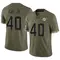 Willie Gay Jr. Men's Limited Olive Miami Dolphins 2022 Salute To Service Jersey